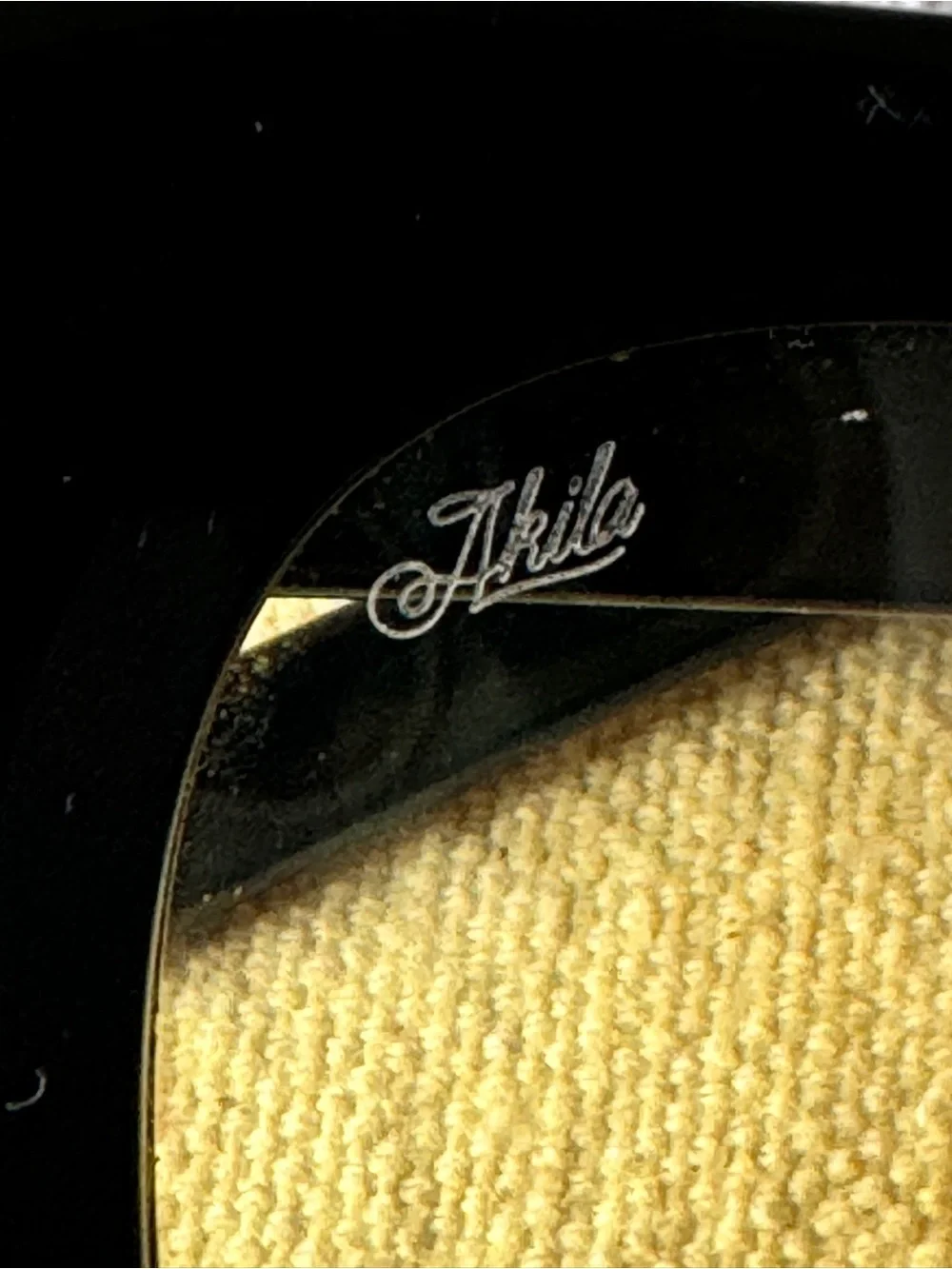 AKILA Black Sunglasses with Yellow Lenses
